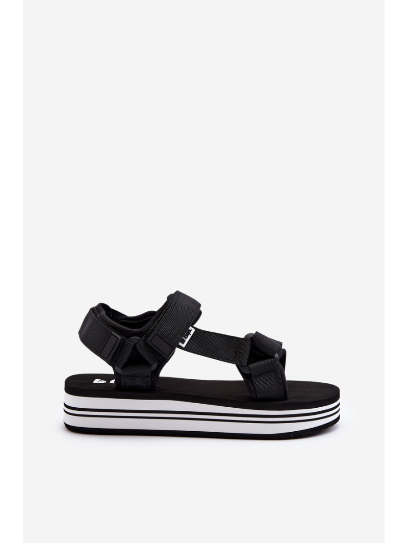 Women's Platform Sandals Lee Cooper LCW-24-05-2753L Black Women's Platform Sandals Lee Cooper LCW-24-05-2753L Black
