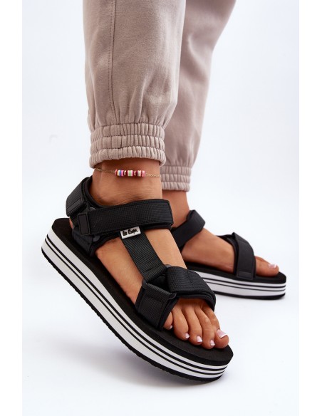 Women's Platform Sandals Lee Cooper LCW-24-05-2753L Black