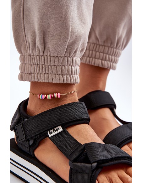 Women's Platform Sandals Lee Cooper LCW-24-05-2753L Black