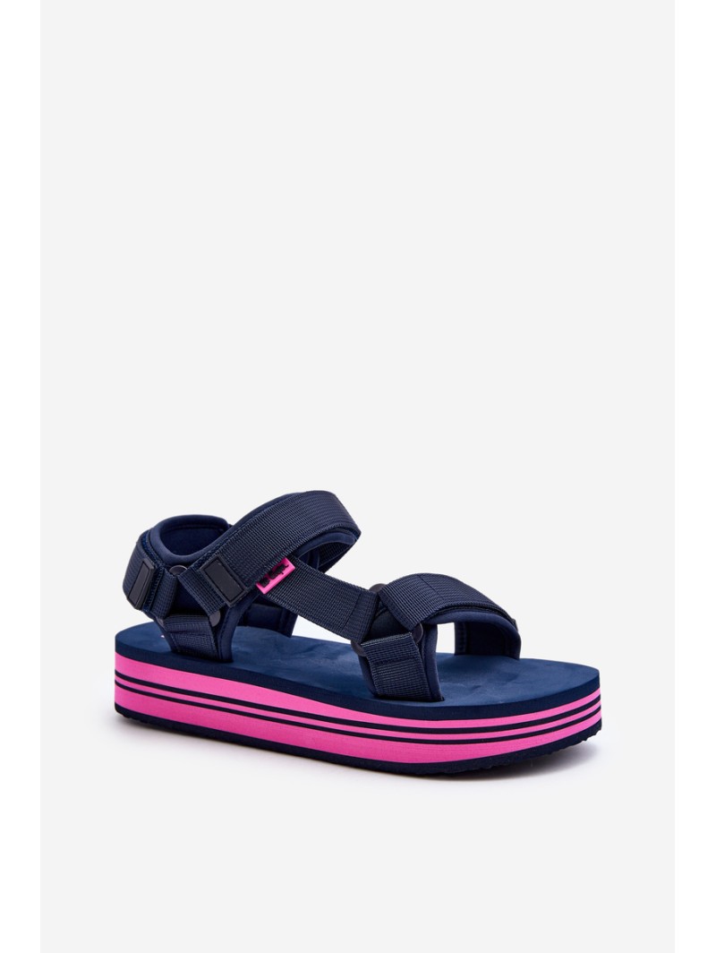 Women's Platform Sandals Lee Cooper LCW-24-05-2753L Black Women's Platform Sandals Lee Cooper LCW-24-05-2753L Black