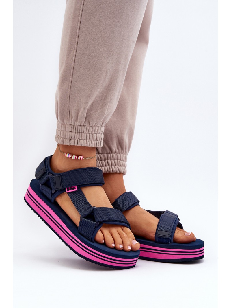 Women's Platform Sandals Lee Cooper LCW-24-05-2753L Black Women's Platform Sandals Lee Cooper LCW-24-05-2753L Black