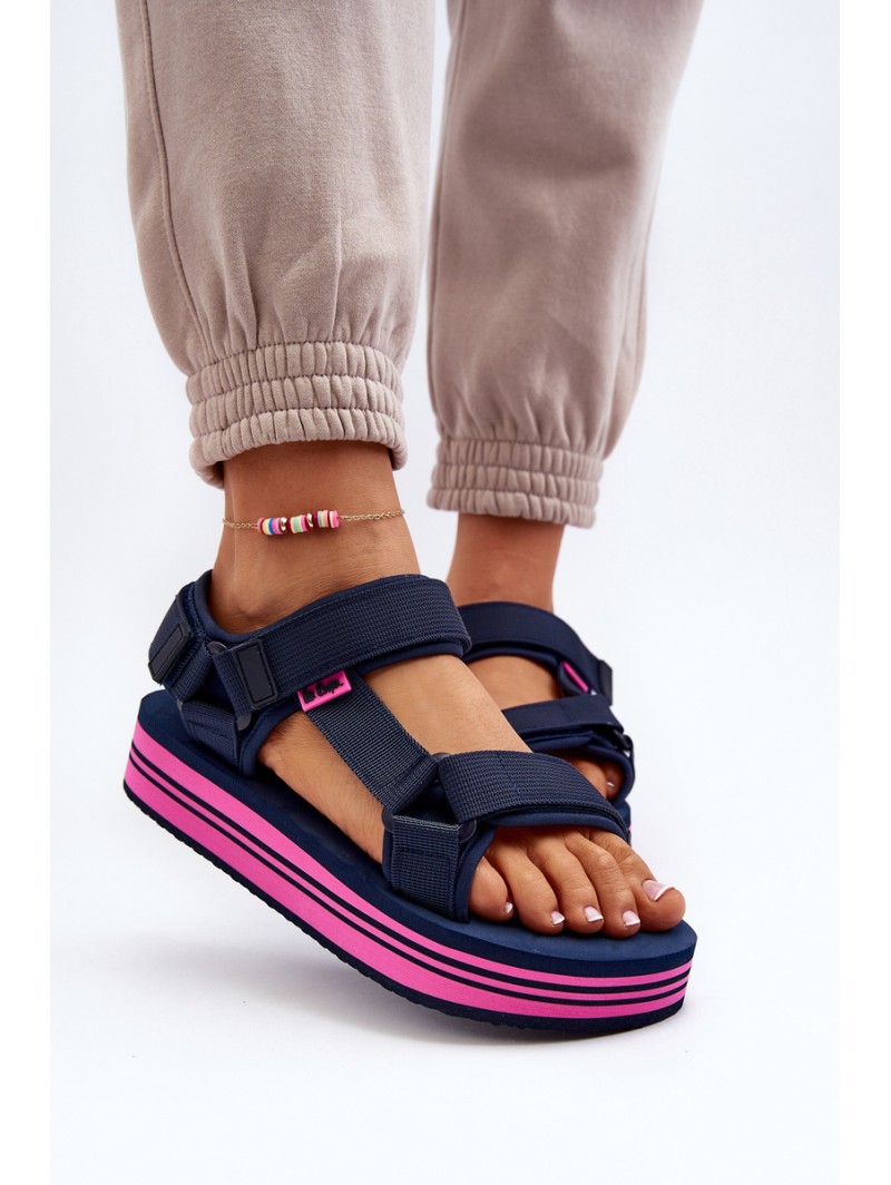 Women's Platform Sandals Lee Cooper LCW-24-05-2753L Black Women's Platform Sandals Lee Cooper LCW-24-05-2753L Black