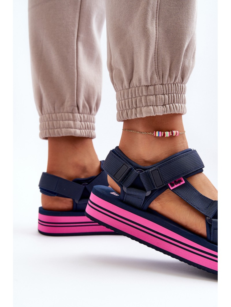 Women's Platform Sandals Lee Cooper LCW-24-05-2753L Black Women's Platform Sandals Lee Cooper LCW-24-05-2753L Black