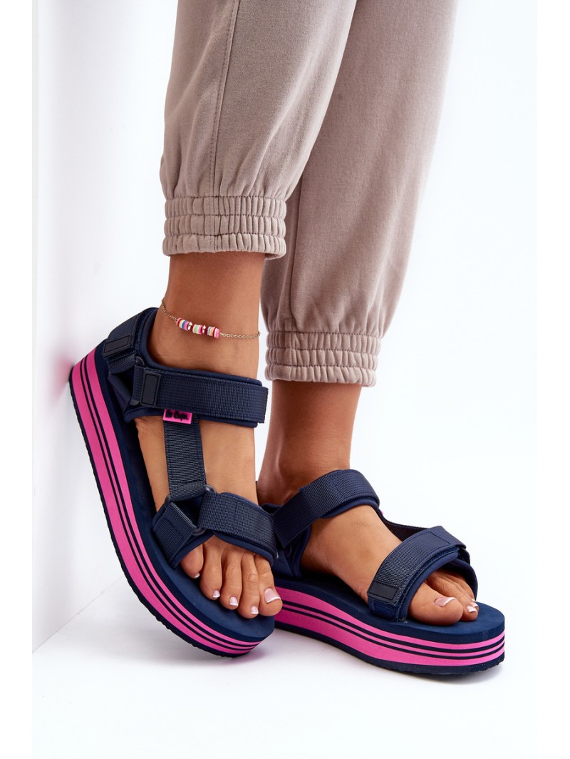 Women's Platform Sandals Lee Cooper LCW-24-05-2753L Black Women's Platform Sandals Lee Cooper LCW-24-05-2753L Black