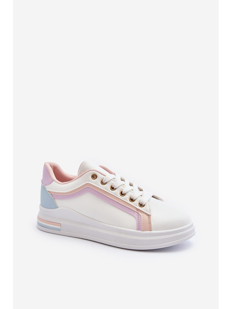 Women's Sneakers with Pink Sequins Elnami