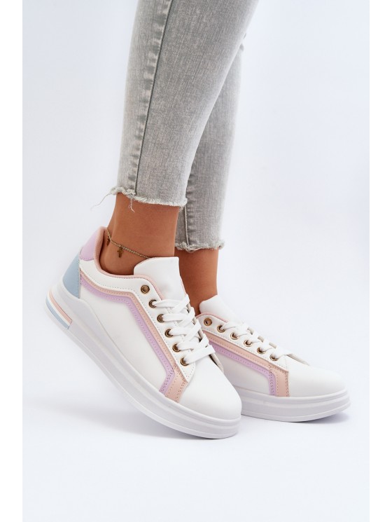 Women's Sneakers with Pink Sequins Elnami 2