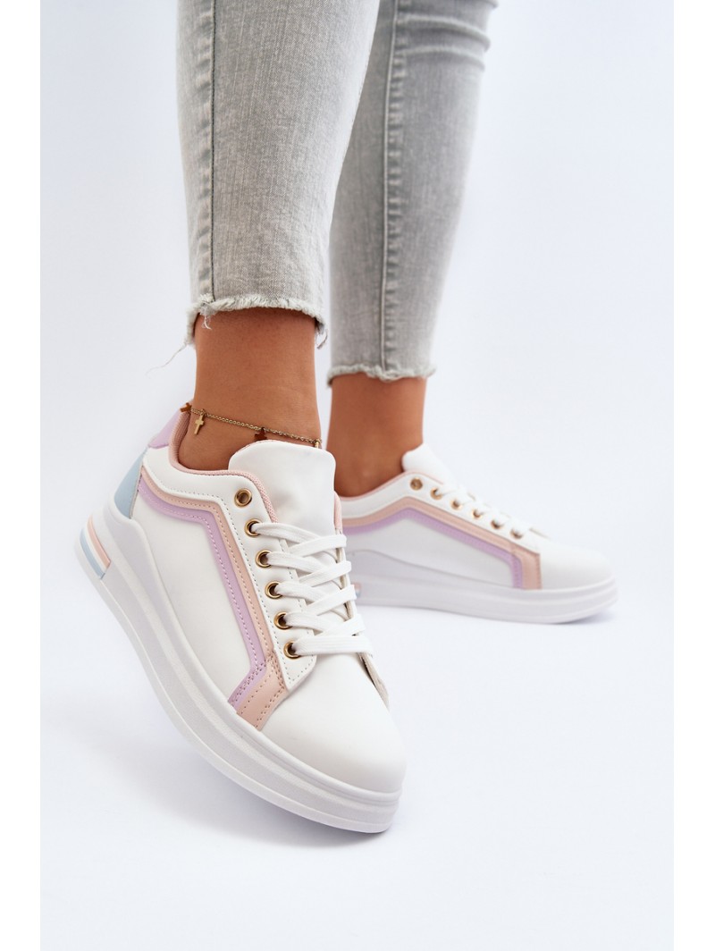 Women's Sneakers with Pink Sequins Elnami Women's Sneakers with Pink Sequins Elnami