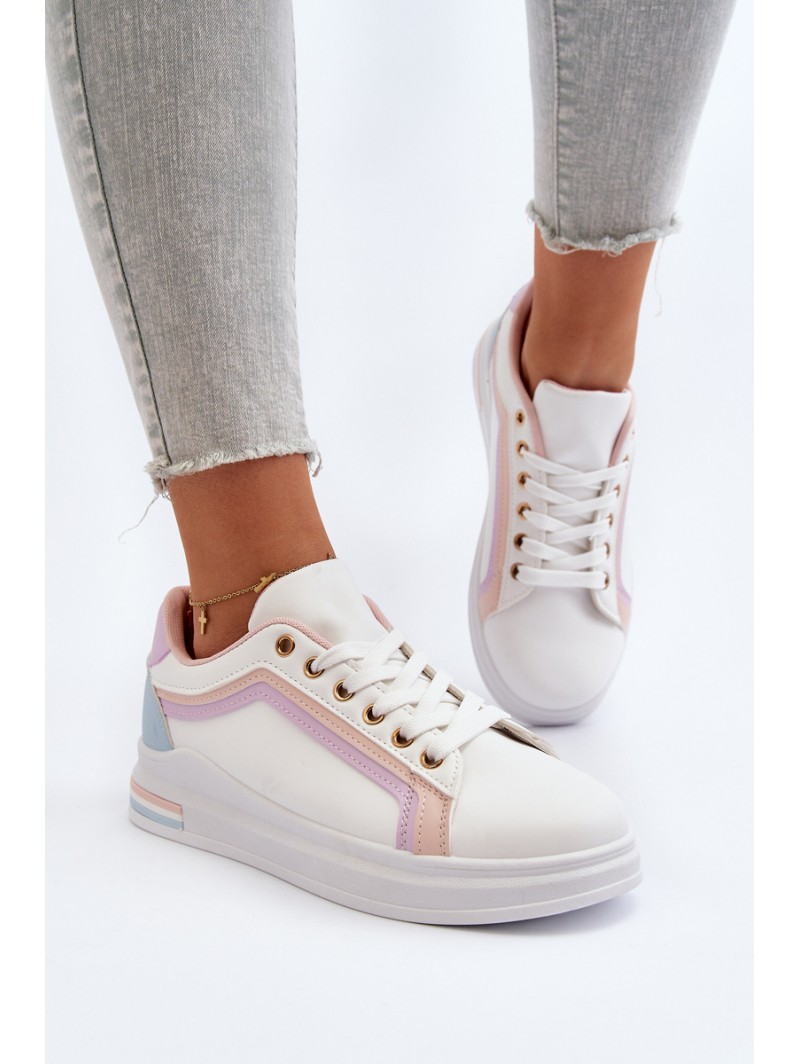 Women's Sneakers with Pink Sequins Elnami Women's Sneakers with Pink Sequins Elnami