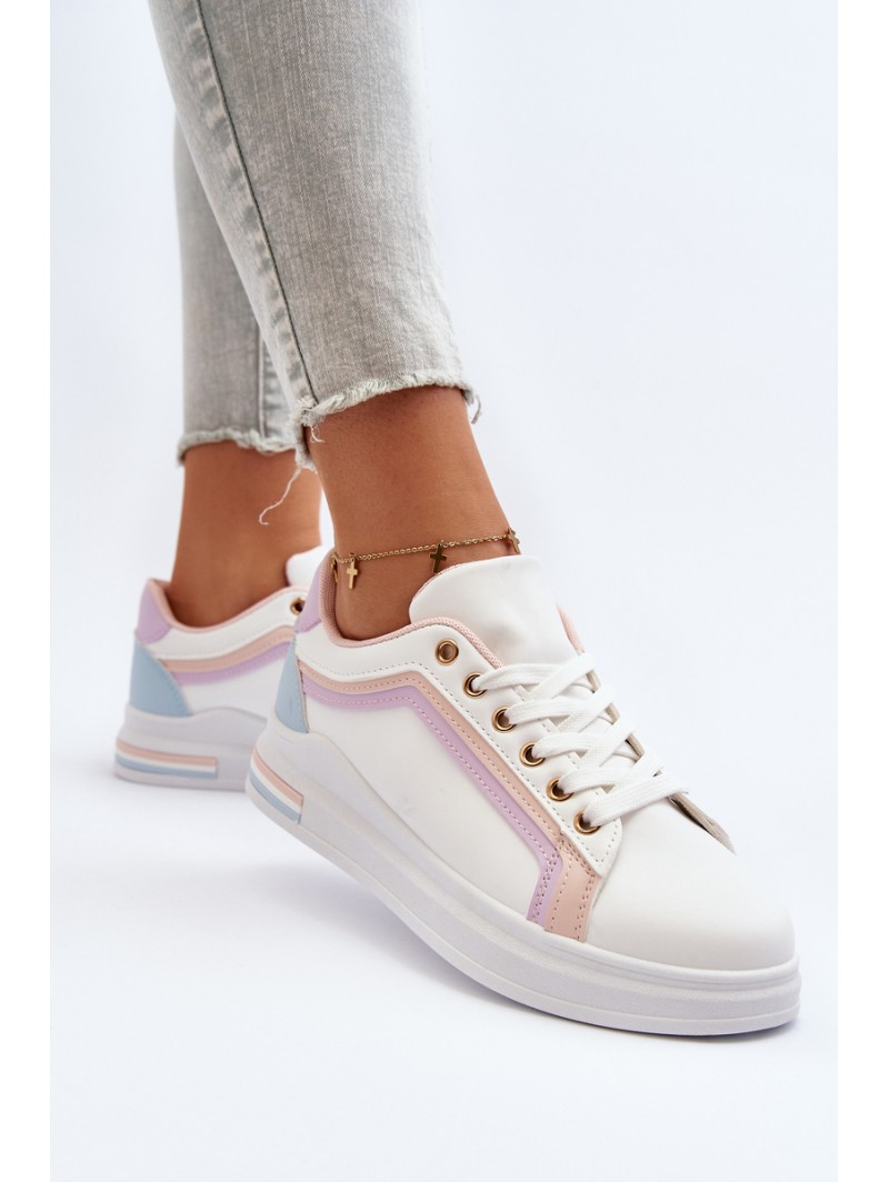 Women's Sneakers with Pink Sequins Elnami Women's Sneakers with Pink Sequins Elnami