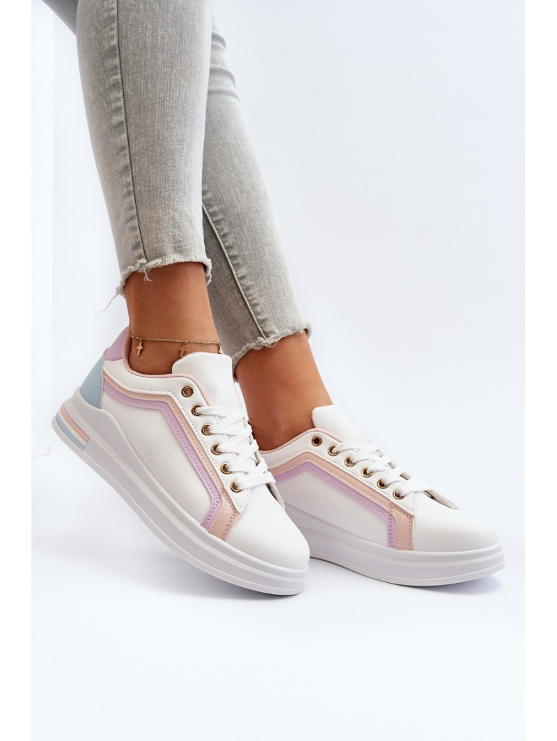 Women's Sneakers with Pink Sequins Elnami Women's Sneakers with Pink Sequins Elnami