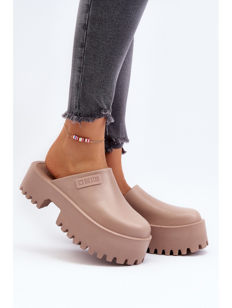 Moteriškos tapkės ant storo pado