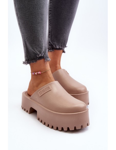 Moteriškos tapkės ant storo pado