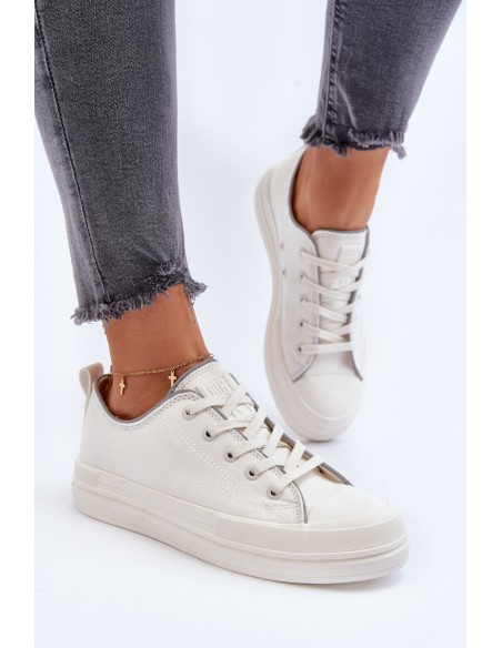 Women's Platform Trainers Big Star LL274A177 White