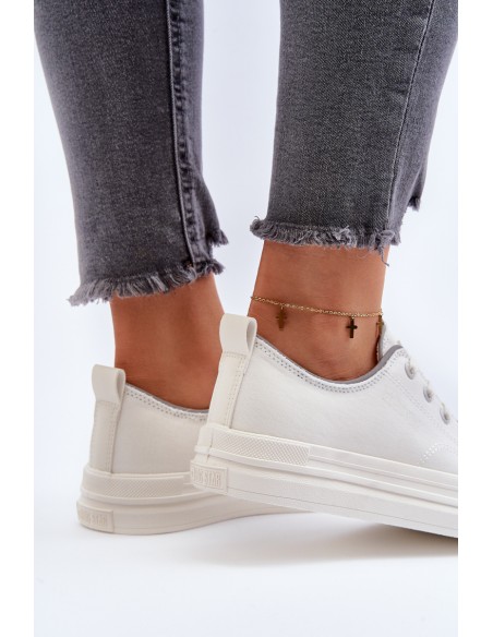 Women's Platform Trainers Big Star LL274A177 White