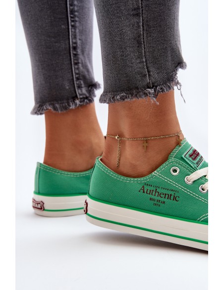 Women's Sneakers Big Star NN274240 Green