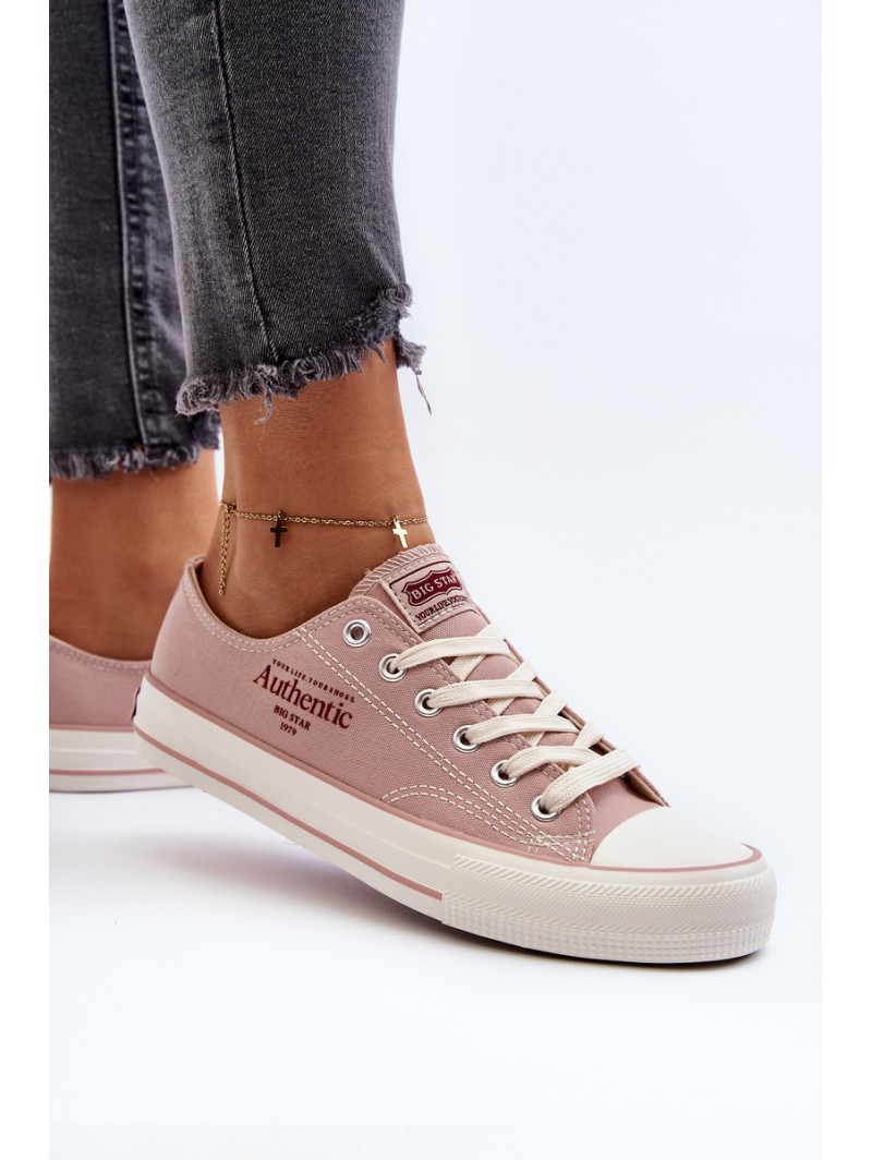Women's Sneakers Big Star NN274239 Pink Women's Sneakers Big Star NN274239 Pink