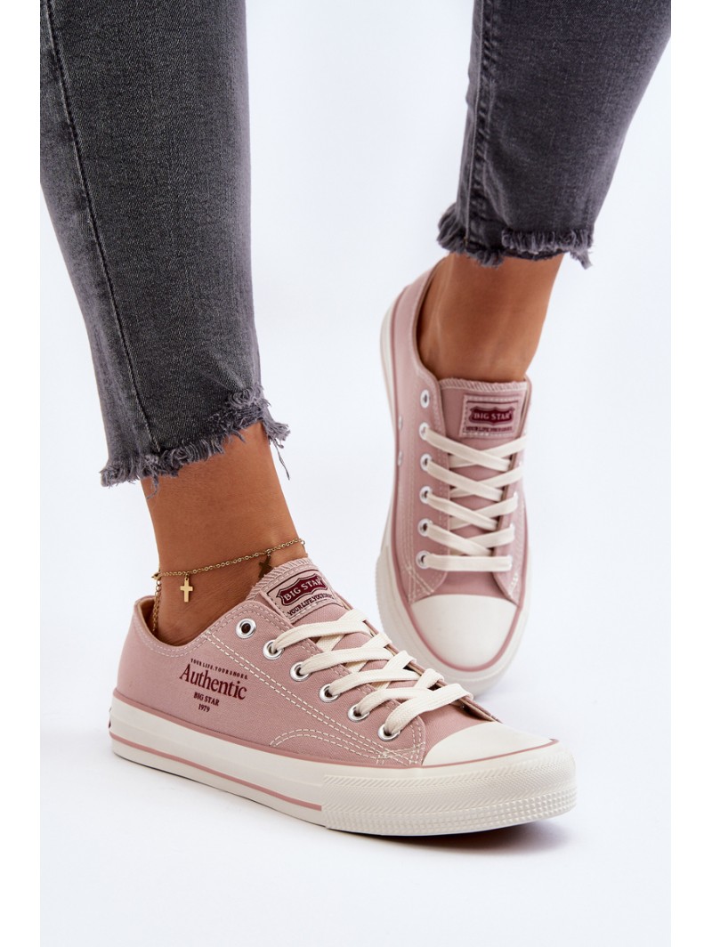 Women's Sneakers Big Star NN274239 Pink Women's Sneakers Big Star NN274239 Pink