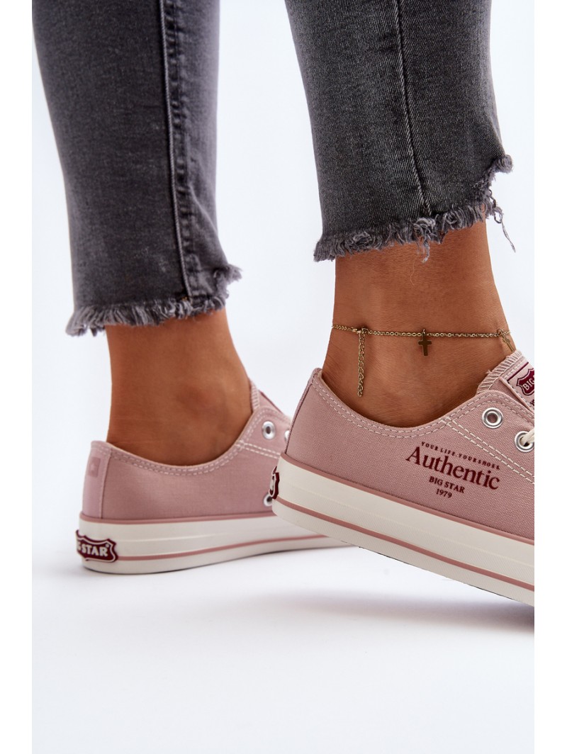 Women's Sneakers Big Star NN274239 Pink Women's Sneakers Big Star NN274239 Pink
