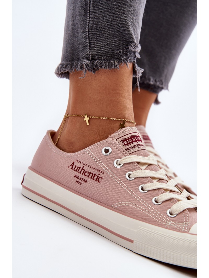 Women's Sneakers Big Star NN274239 Pink Women's Sneakers Big Star NN274239 Pink