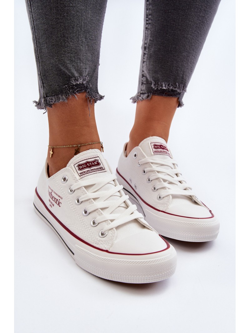 Women's Sneakers Big Star NN274235 White Women's Sneakers Big Star NN274235 White