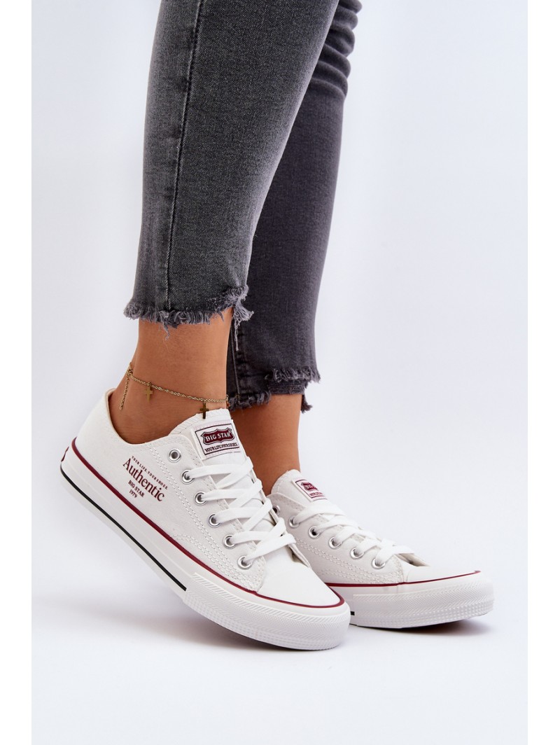 Women's Sneakers Big Star NN274235 White Women's Sneakers Big Star NN274235 White