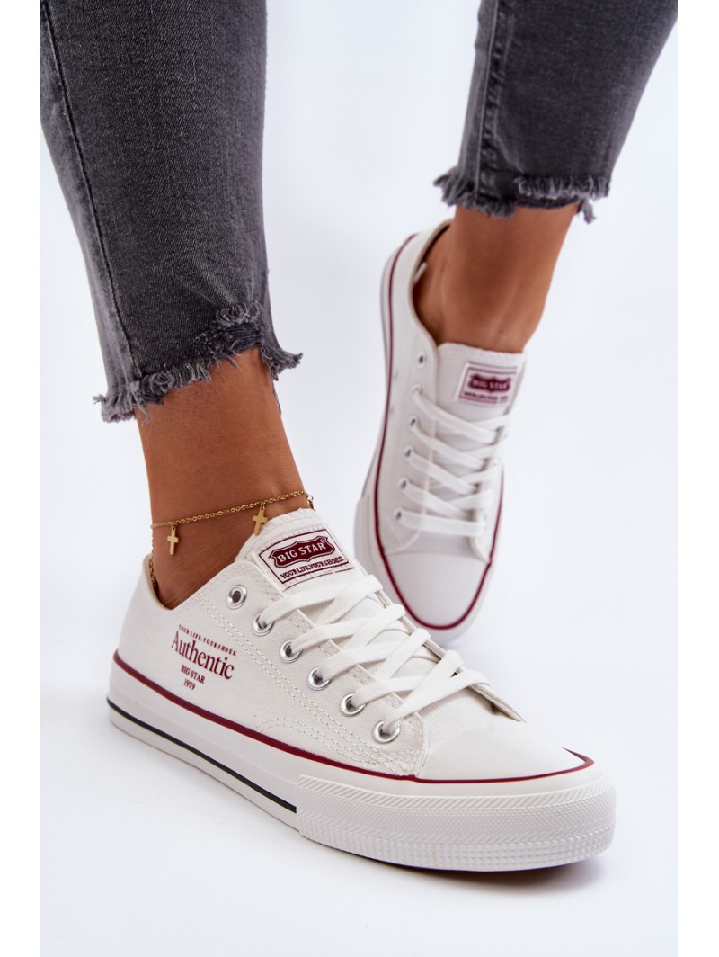Women's Sneakers Big Star NN274235 White Women's Sneakers Big Star NN274235 White