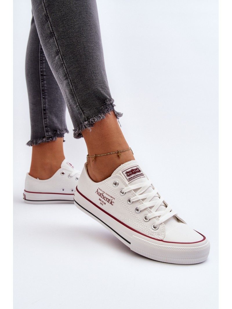 Women's Sneakers Big Star NN274235 White Women's Sneakers Big Star NN274235 White