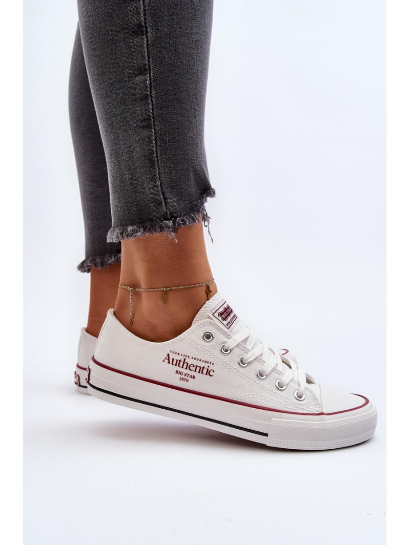 Women's Sneakers Big Star NN274235 White Women's Sneakers Big Star NN274235 White