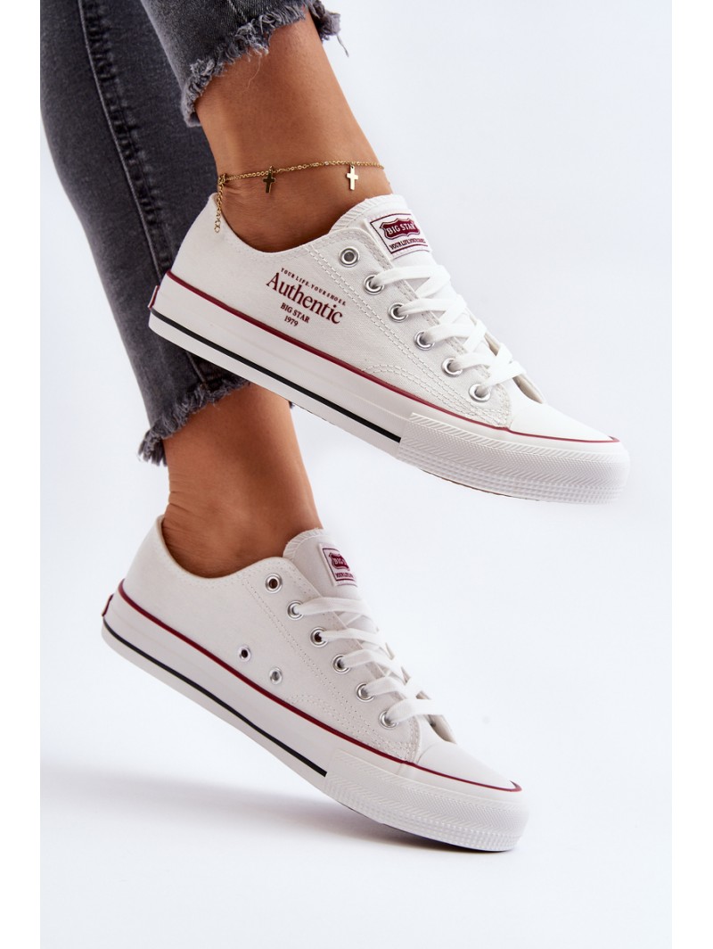 Women's Sneakers Big Star NN274235 White Women's Sneakers Big Star NN274235 White
