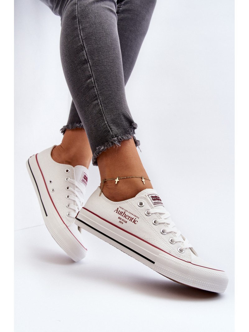 Women's Sneakers Big Star NN274235 White Women's Sneakers Big Star NN274235 White