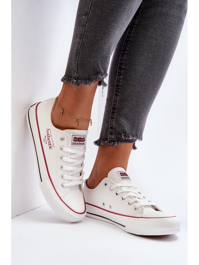Women's Sneakers Big Star NN274235 White Women's Sneakers Big Star NN274235 White