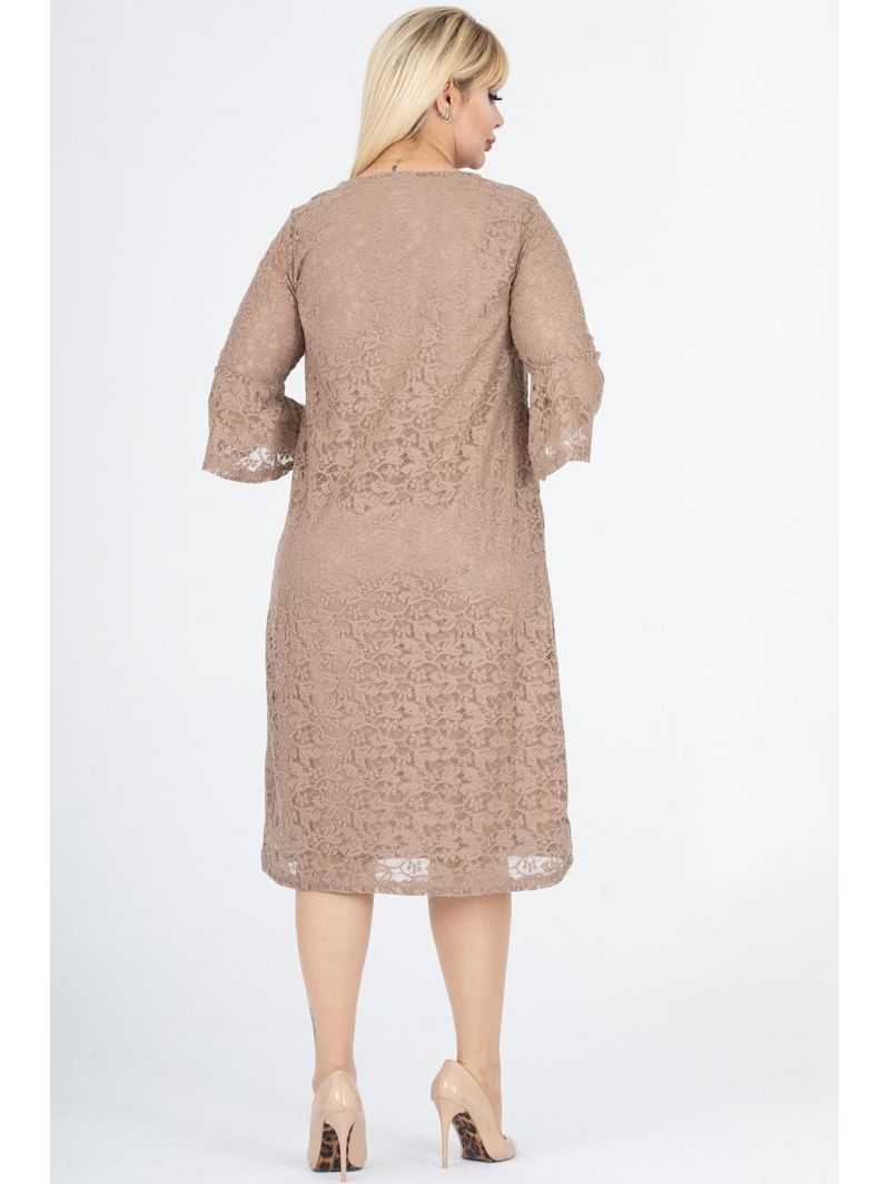 Smėlio spalvos suknelė Smėlio spalvos suknelė