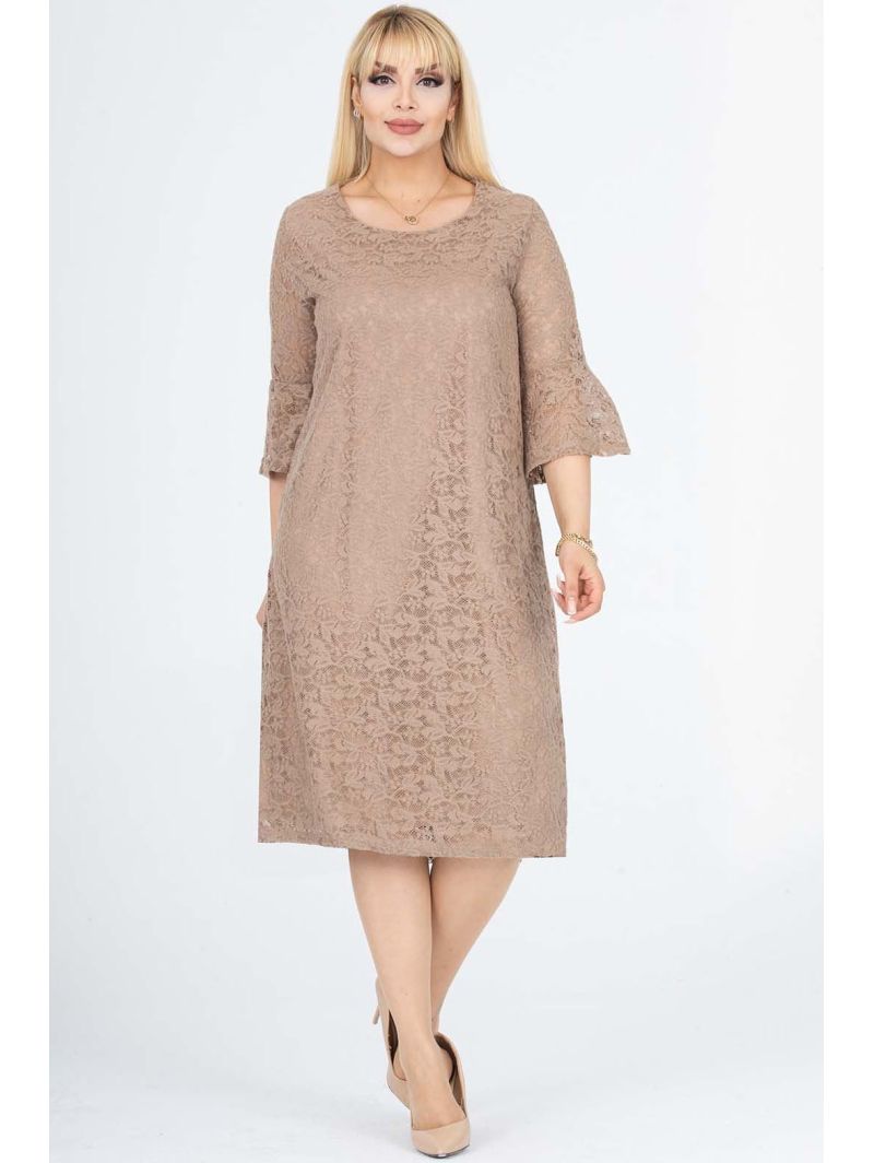 Smėlio spalvos suknelė Smėlio spalvos suknelė