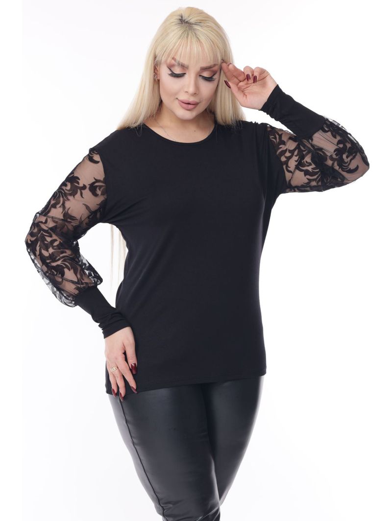 Elegantiška juoda palaidinė Elegantiška juoda palaidinė