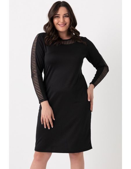 Must elegantne kleit