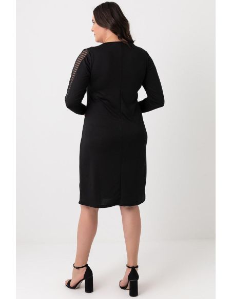 Must elegantne kleit