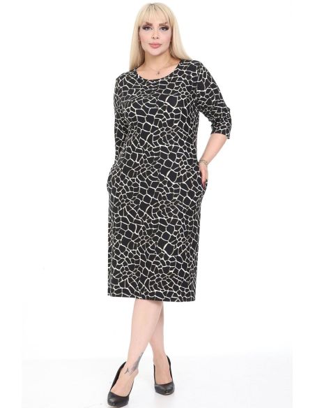 Классическое платье с карманами