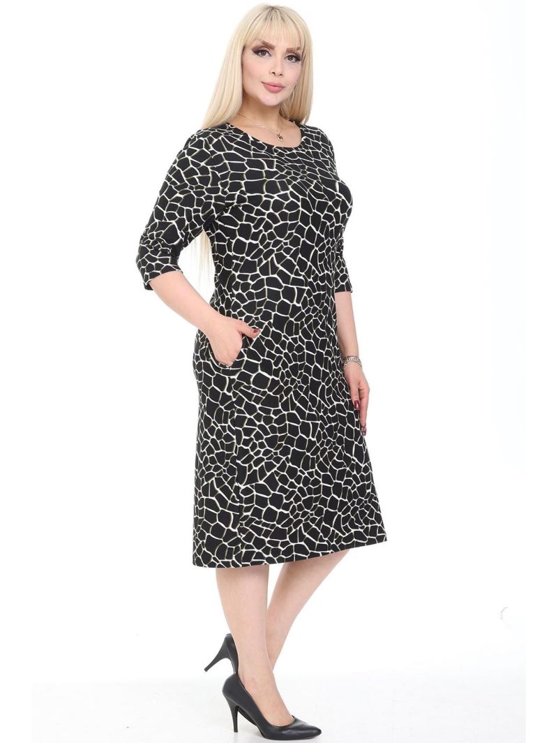 Классическое платье с карманами Классическое платье с карманами