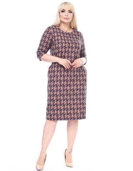 Suknelė su raštais