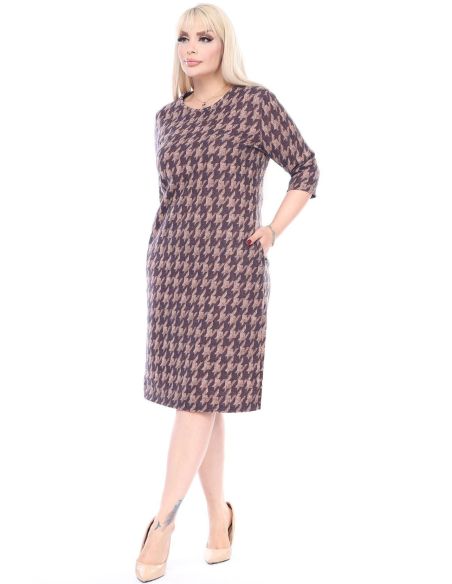 Suknelė su raštais