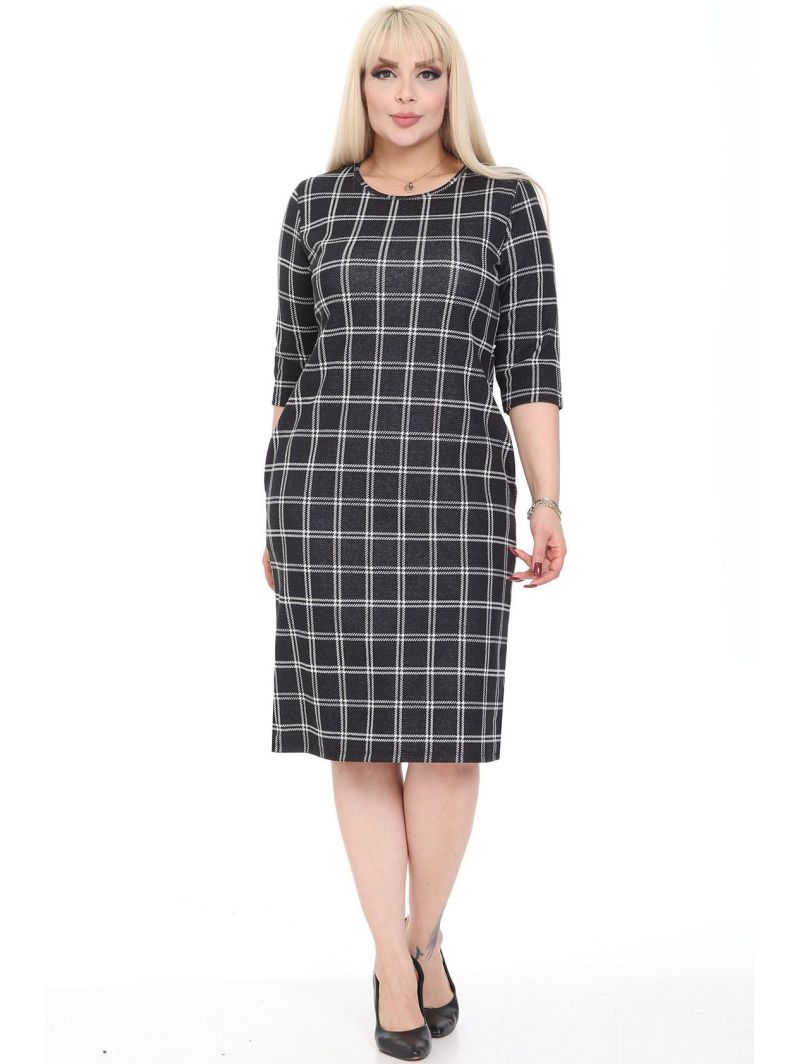 Klasiska rūtainu kleita Klasiska rūtainu kleita