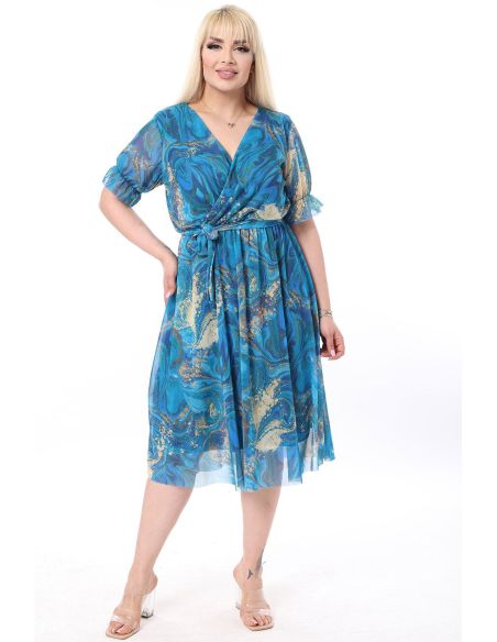 Lühikeste varrukatega kleit