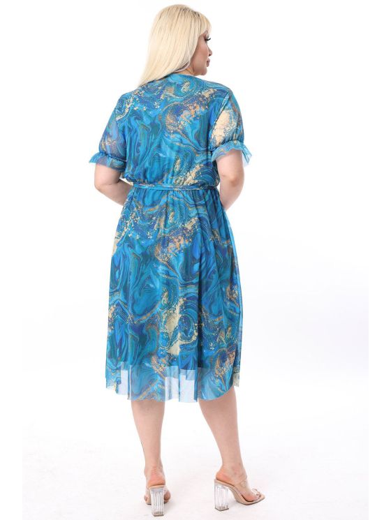 Suknelė trumpomis rankovėmis 2