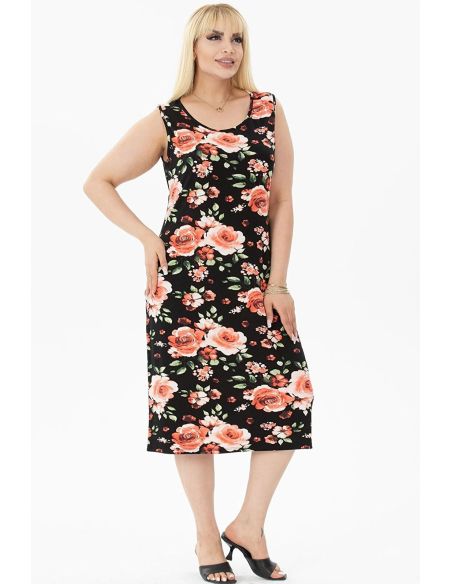 Vasarinė suknelė be rankovių