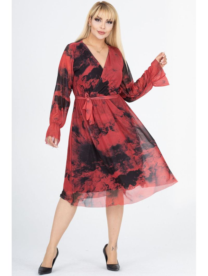 Полосатое платье с бретелем Полосатое платье с бретелем