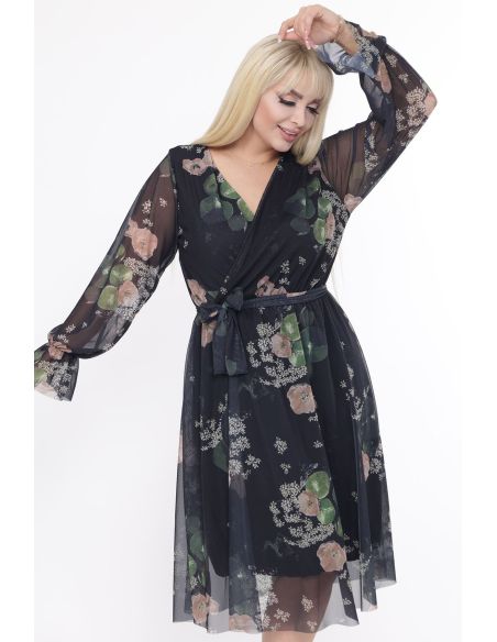 Ziedu kleita ar lenciņu