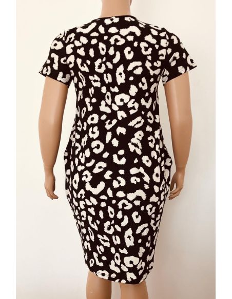 Baliono formos suknelė su kišenėmis