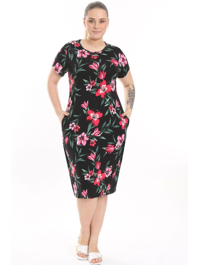 Marga suknelė apkūnioms Marga suknelė apkūnioms