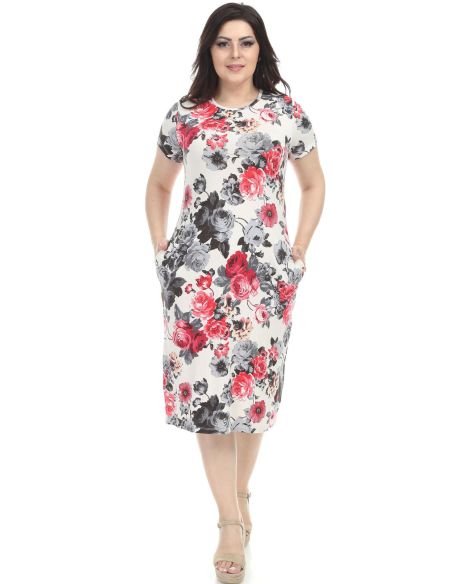 Puķaina kleita kuplai