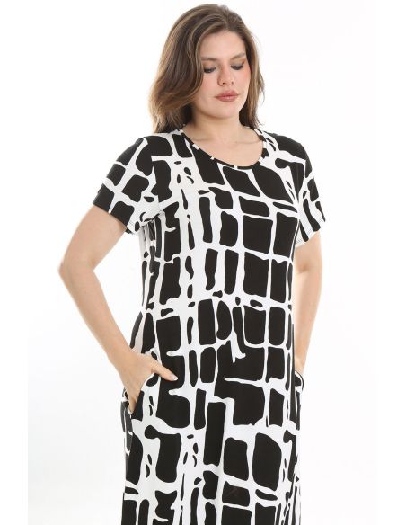 Viskoosist kleit turskele